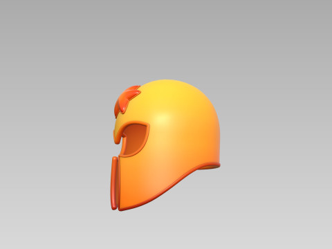 Prop188 Star Helmet 3D 모델