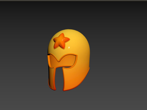 Prop188 Star Helmet 3D 모델