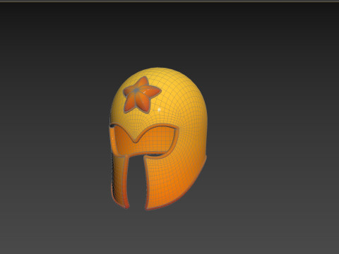 Prop188 Star Helmet 3D 모델