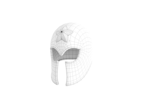 Prop188 Star Helmet 3D 모델