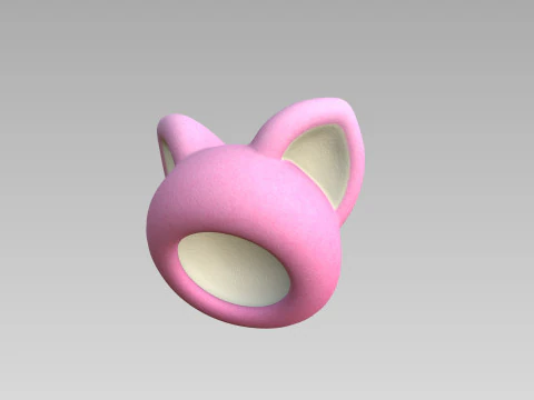 Prop190 Cat Hat 3D Model