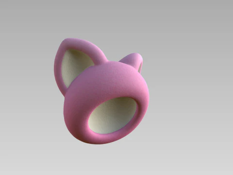 Prop190 Cat Hat 3D Model