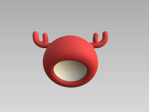 Prop191 Deer Hat 3D Model