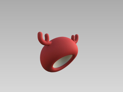Prop191 Deer Hat 3D 모델