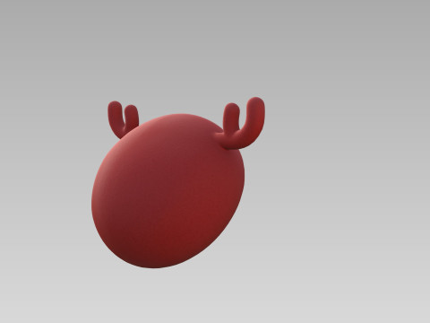 Prop191 Deer Hat 3D 모델