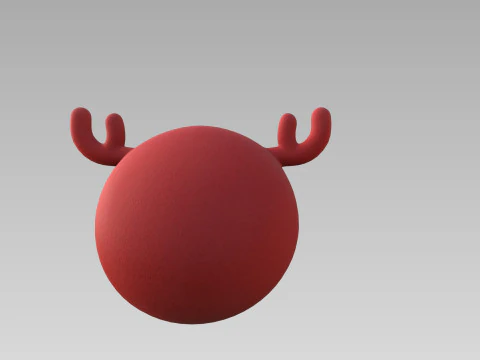 Prop191 Deer Hat 3D Model