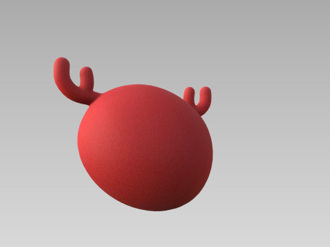 Prop191 Deer Hat 3D 모델