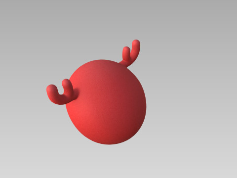 Prop191 Deer Hat 3D 모델