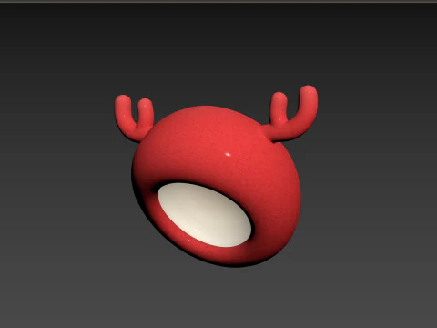 Prop191 Deer Hat 3D Model