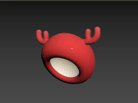 Prop191 Deer Hat 3D Model