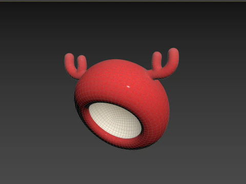 Prop191 Deer Hat 3D Model