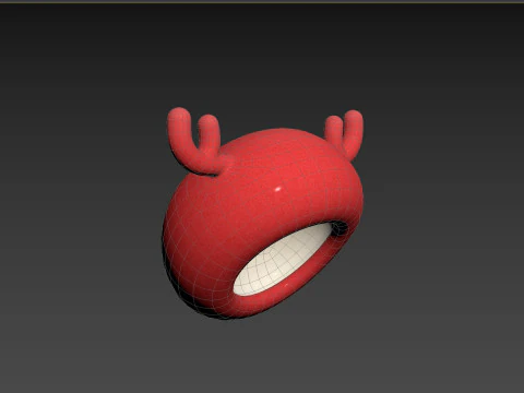 Prop191 Deer Hat 3D Model