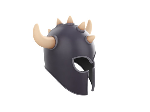 Prop193 Warrior Helmet 3D 모델