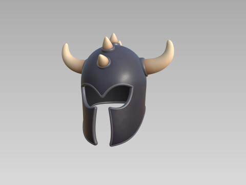 Prop193 Warrior Helmet 3D 모델