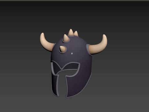 Prop193 Warrior Helmet 3D 모델