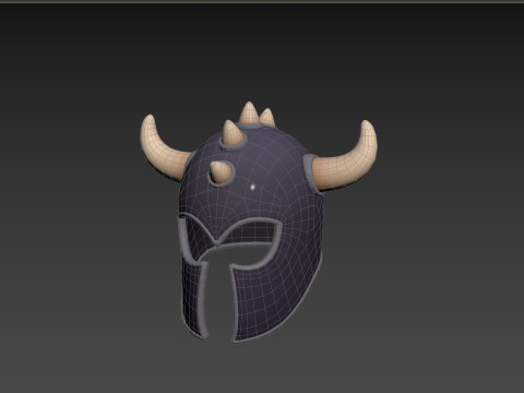 Prop193 Warrior Helmet 3D 모델