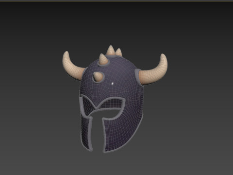 Prop193 Warrior Helmet 3D 모델