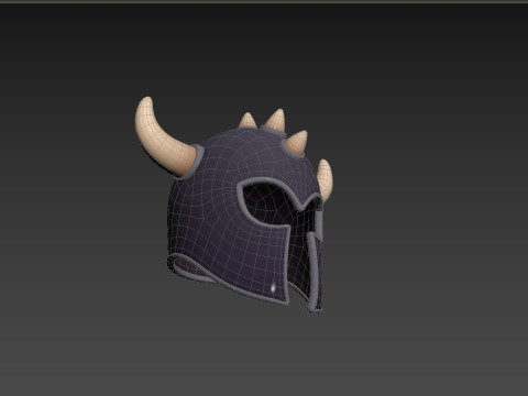 Prop193 Warrior Helmet 3D 모델