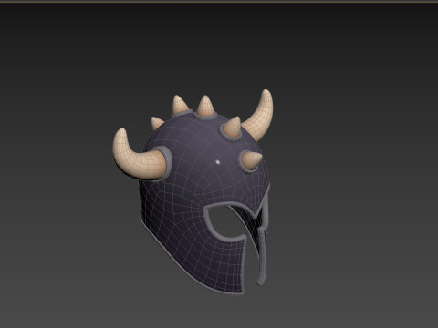 Prop193 Warrior Helmet 3D 모델