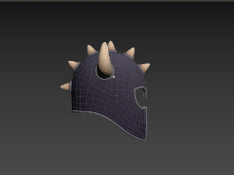 Prop193 Warrior Helmet 3D 모델