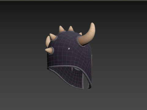 Prop193 Warrior Helmet 3D 모델