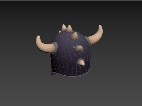 Prop193 Warrior Helmet 3D 모델