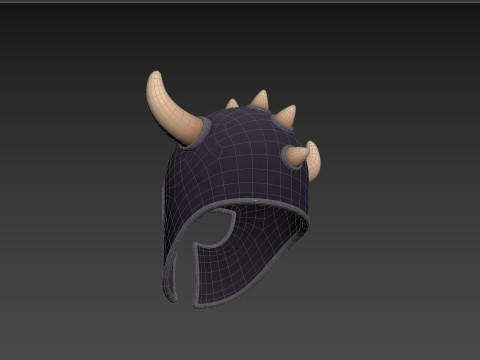 Prop193 Warrior Helmet 3D 모델