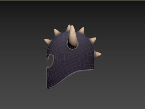 Prop193 Warrior Helmet 3D 모델