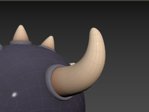 Prop193 Warrior Helmet 3D 모델