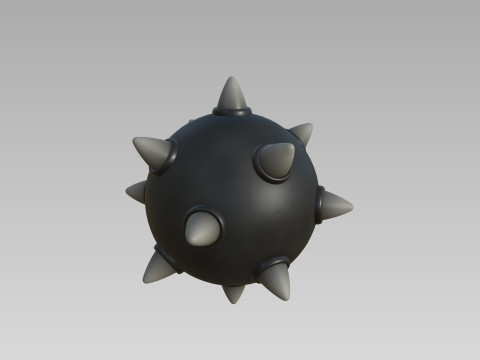 Prop194 Spike Ball 3D Model