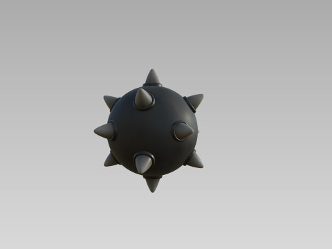 Prop194 Spike Ball 3D Model
