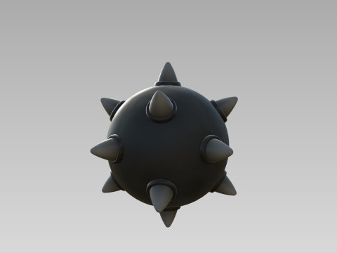 Prop194 Spike Ball 3D Model