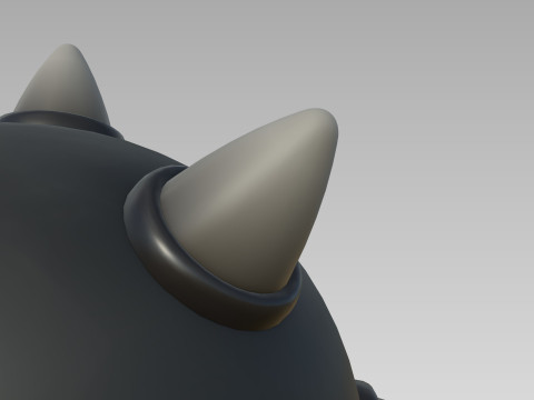 Prop194 Spike Ball 3D Model
