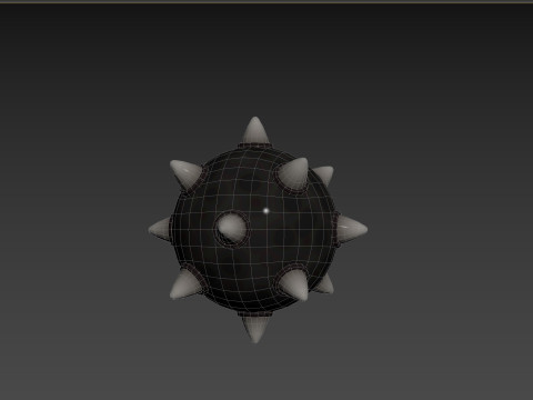 Prop194 Spike Ball 3D Model