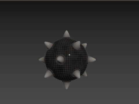 Prop194 Spike Ball 3D Model