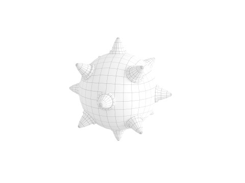 Prop194 Spike Ball 3D Model