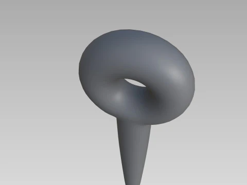 Prop195 Needle 3D Model