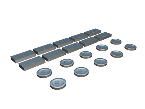 Pack014 Money Pack Modèle 3D