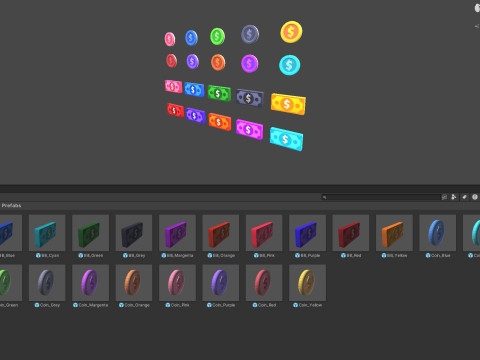 Pack014 Money Pack Modèle 3D
