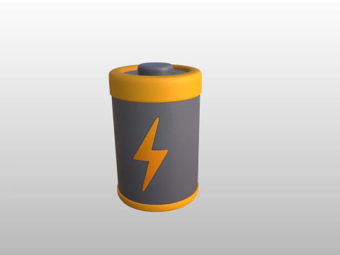 Prop197 Battery 3D Model
