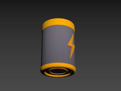 Prop197 Battery 3D Model
