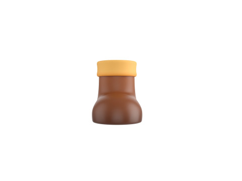 Prop198 Cartoon Boot 3D Model