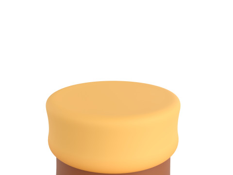 Prop198 Cartoon Boot 3D Model