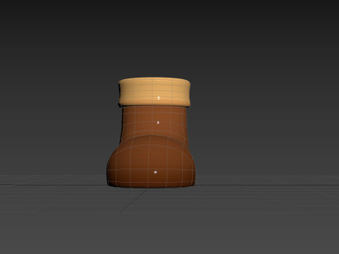 Prop198 Cartoon Boot 3D Model