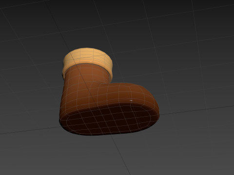Prop198 Cartoon Boot 3D Model