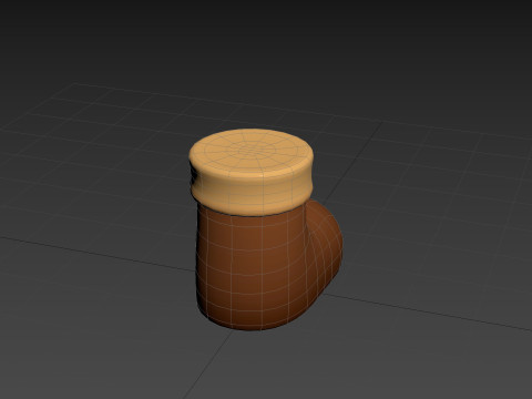 Prop198 Cartoon Boot 3D Model