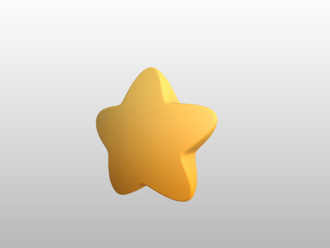 Symbol023 Star 3Dモデル