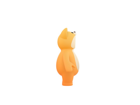 Prop263 Dog Suit Modèle 3D