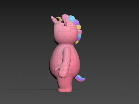 Pack015 Cartoon Suit 3D Model