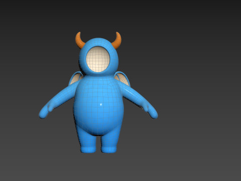 Pack015 Cartoon Suit 3D Model